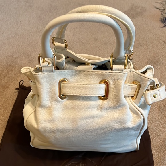 Rebecca Minkoff Authentic white Leather. Original duster included. - Picture 6 of 9